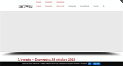 Desktop Screenshot of lifeofwine.it